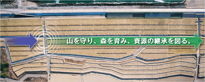 道を拓き、橋を架け、河川を治める。